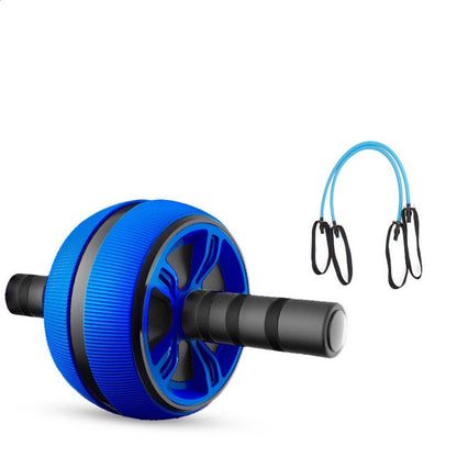 Silent TPR Ab Roller – Core & Belly Workout Trainer for Home Gym