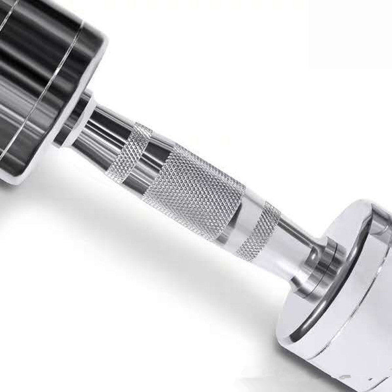 Pure Steel Electroplated Dumbbell – Home Gym Fitness Equipment