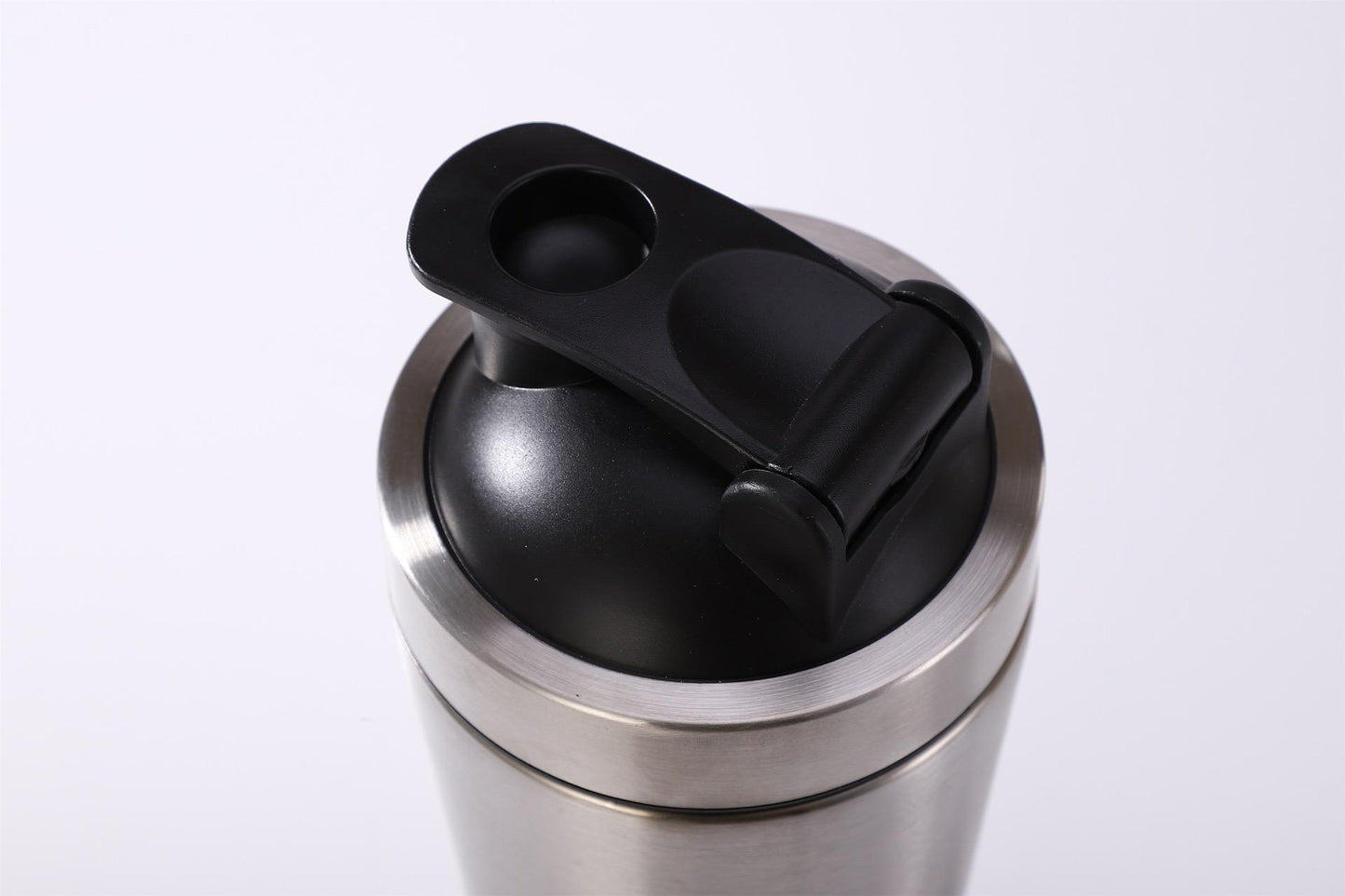 304 Stainless Steel Protein Shaker Bottle with Lid & Shake Ball