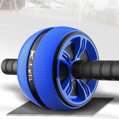 Silent TPR Ab Roller – Core & Belly Workout Trainer for Home Gym
