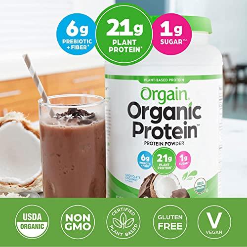 Organic Vegan Protein Powder – Plant-Based Muscle & Recovery Formula