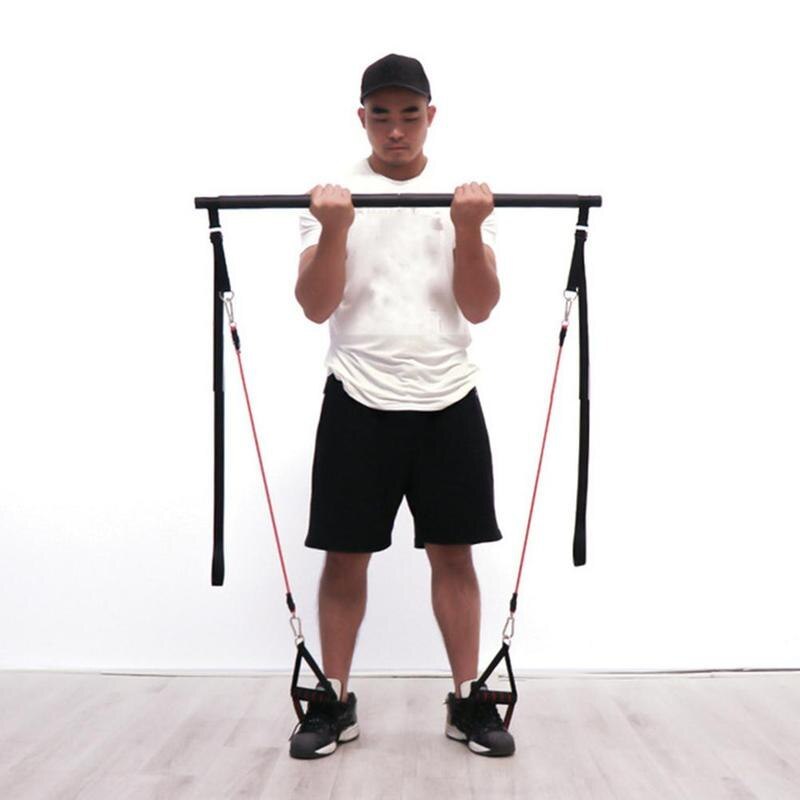 Pilates Bar Kit with Resistance Bands – Portable Home Workout & Stretching Equipment