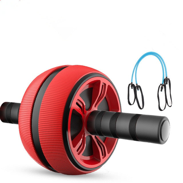 Silent TPR Ab Roller – Core & Belly Workout Trainer for Home Gym
