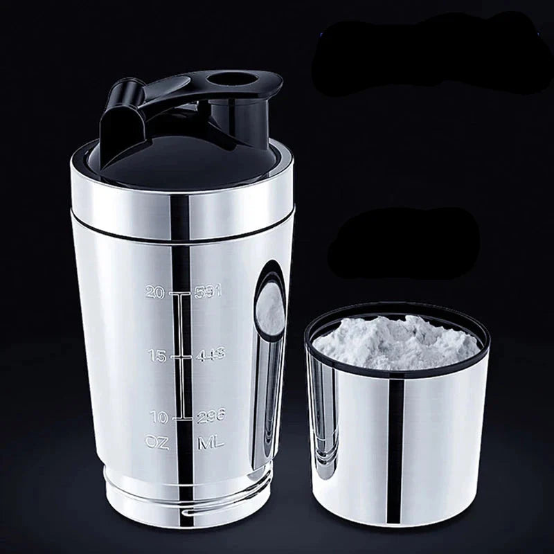 Insulated Protein Shaker with Detachable Layer