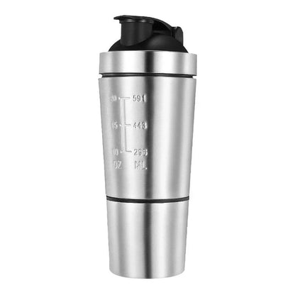Insulated Protein Shaker with Detachable Layer