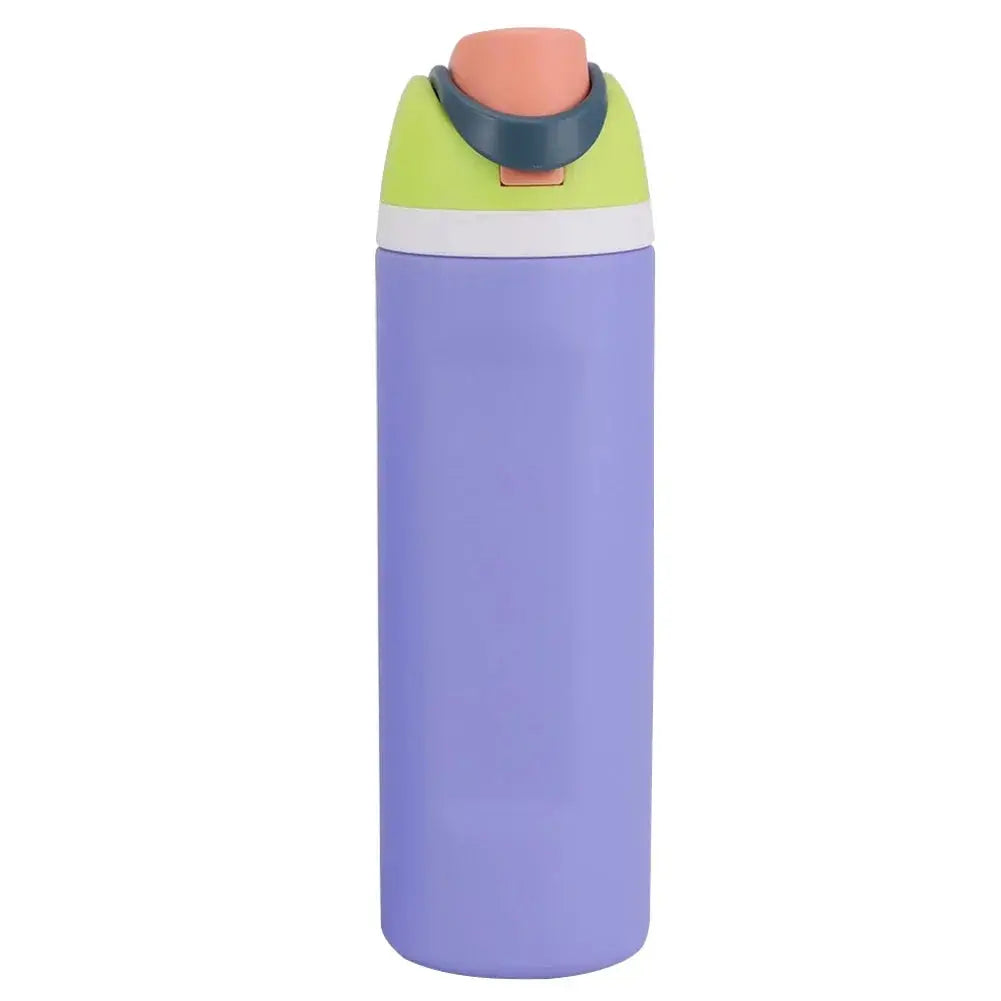 24/32oz Double-Walled Stainless Steel Water Bottle
