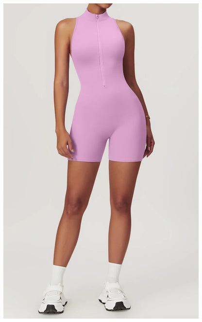 Women Jumpsuit Sleeveless Slim Activewear
