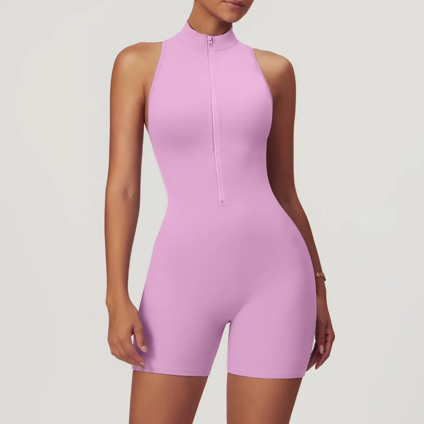 Women Jumpsuit Sleeveless Slim Activewear