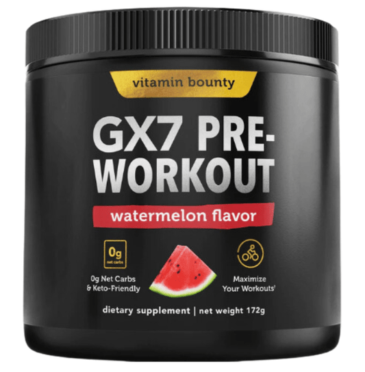 GX7 Pre-Workout Watermelon – Energy & Performance Boost Formula