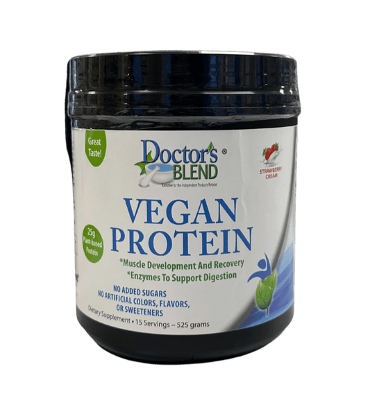 Doctor’s Blend Vegan Protein Powder – Plant-Based Muscle & Recovery Support