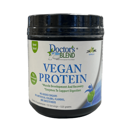 Doctor’s Blend Vegan Protein Powder – Plant-Based Muscle & Recovery Support