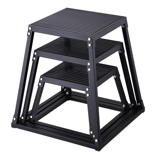 Plyometric Jump Box Set – 12/18/24 Inch