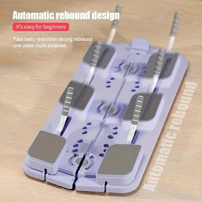 Multi-Functional Folding Ab Exercise Board – Portable Waist & Leg Toning Trainer