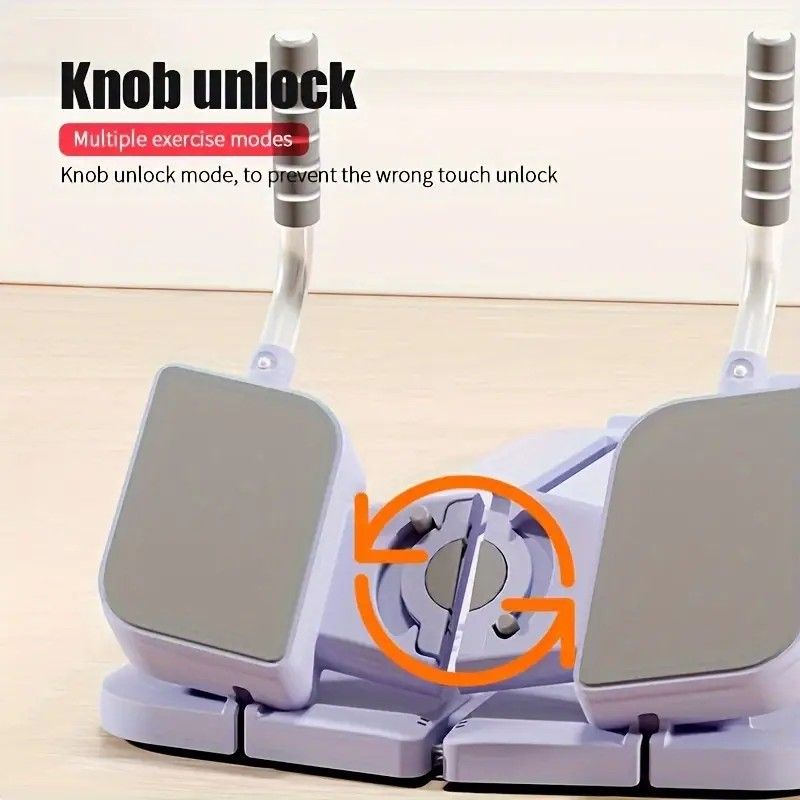 Multi-Functional Folding Ab Exercise Board – Portable Waist & Leg Toning Trainer