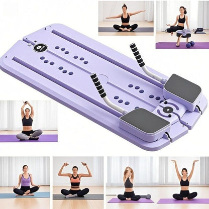Multi-Functional Folding Ab Exercise Board – Portable Waist & Leg Toning Trainer