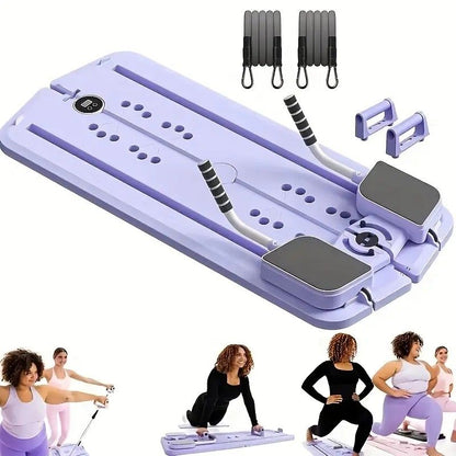 Multi-Functional Folding Ab Exercise Board – Portable Waist & Leg Toning Trainer