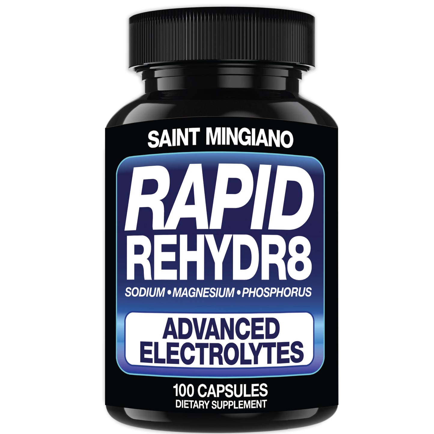 Rapid Rehydr8 Electrolyte Capsules – Hydration, Cramp & Recovery Support (100ct)