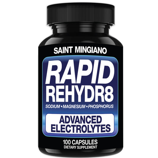 Rapid Rehydr8 Electrolyte Capsules – Hydration, Cramp & Recovery Support (100ct)