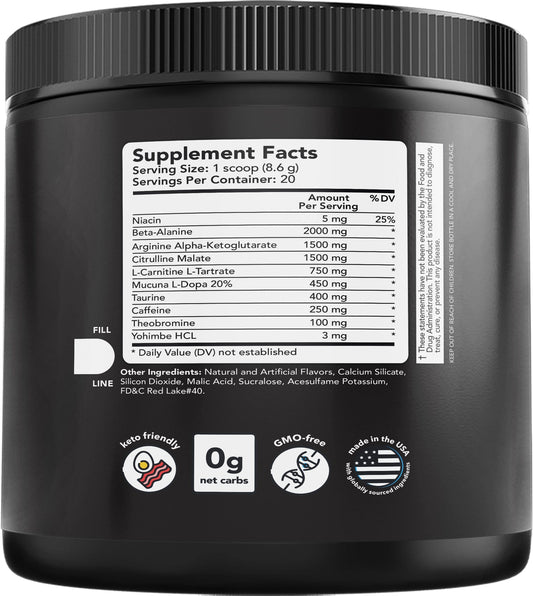 GX7 Pre-Workout Watermelon – Energy & Performance Boost Formula